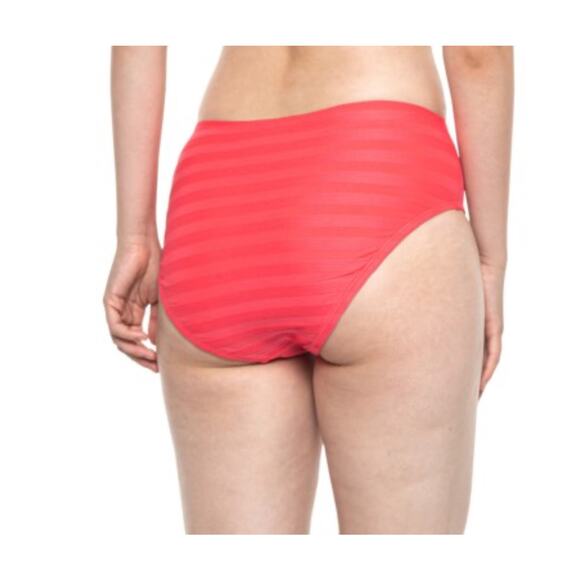 La Blanca SZ 12 Linea Costa Bikini Bottoms Lined Quick-Dry Textured High-Waisted - Picture 2 of 10